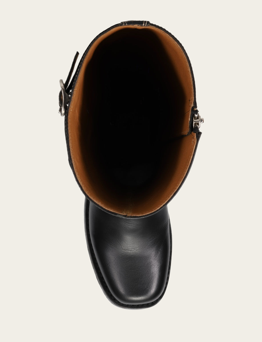 Campus Low Heel Tall Riding - Black - Top Down