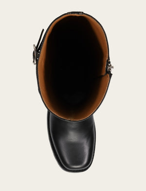 Campus Low Heel Tall Riding - Black - Top Down