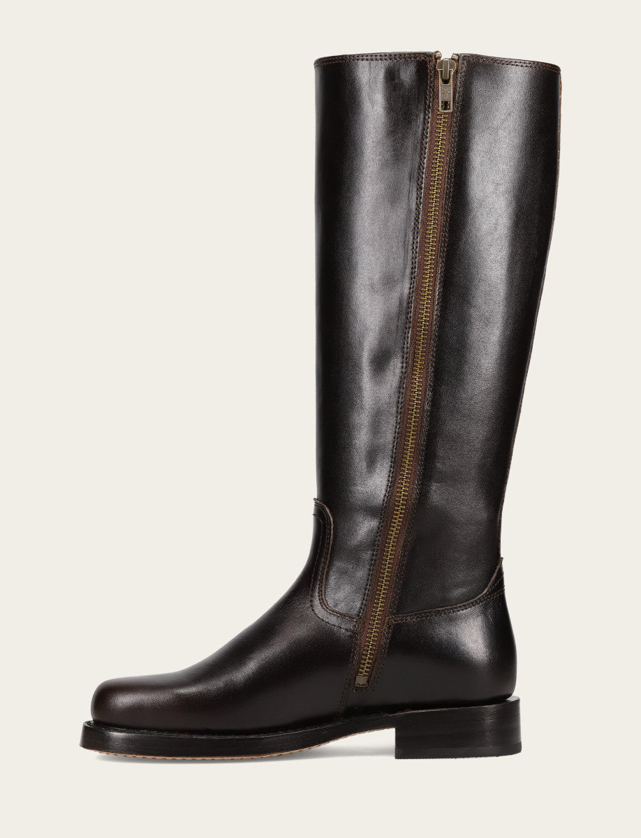 Campus Low Heel Tall Riding - Bourbon - Inside