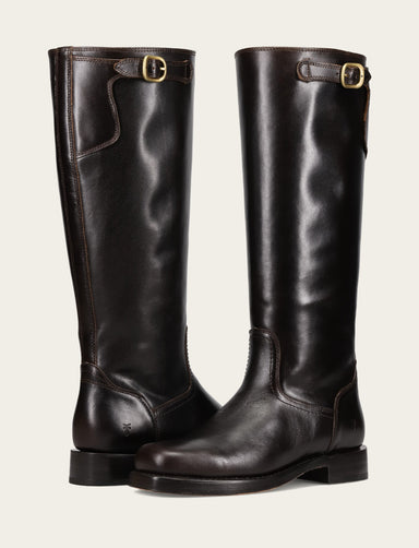 Campus Low Heel Tall Riding - Bourbon - Pair