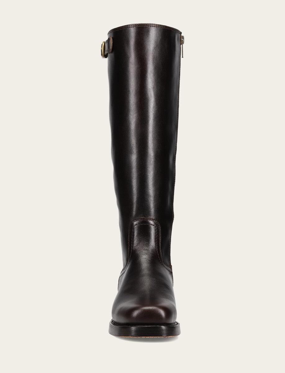 Campus Low Heel Tall Riding - Bourbon - Front