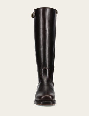 Campus Low Heel Tall Riding - Bourbon - Front