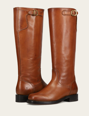 Campus Low Heel Tall Riding - Cognac - Pair