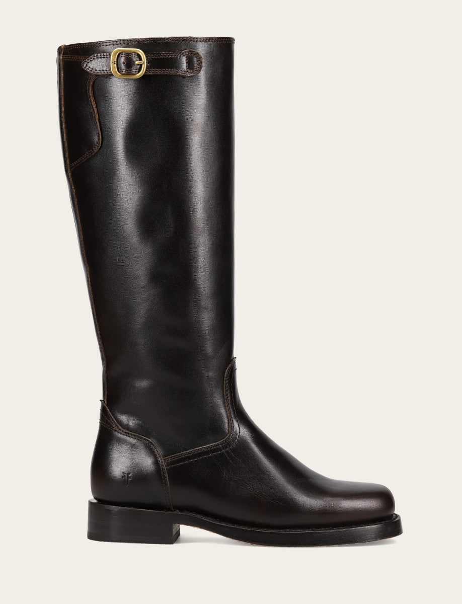 Campus Low Heel Tall Riding - Bourbon - Outside