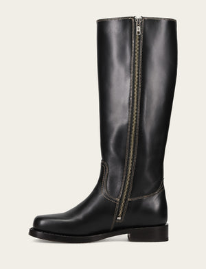 Campus Low Heel Tall Riding - Black - Inside