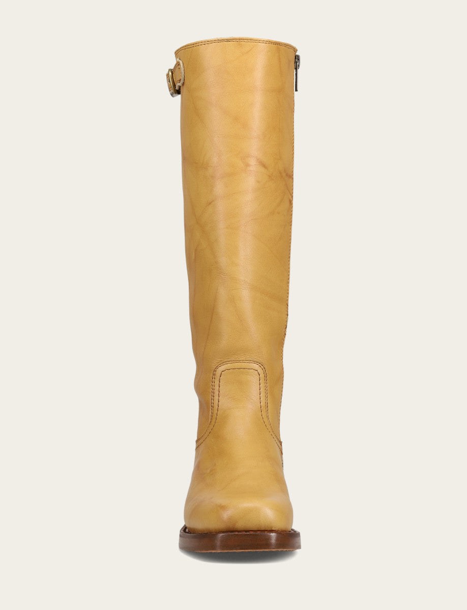 Campus Low Heel Tall Riding - Banana - Front