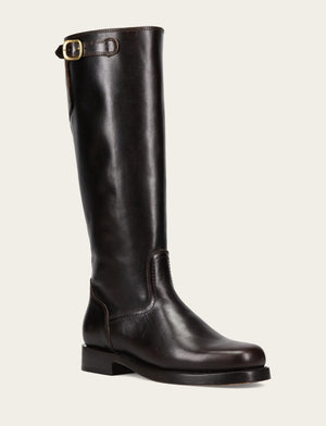 Campus Low Heel Tall Riding - Bourbon - Hero