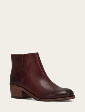 Carson 2 Piping Bootie - Merlot - Hero