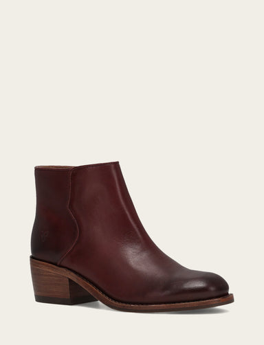 Carson 2 Piping Bootie - Merlot - Hero