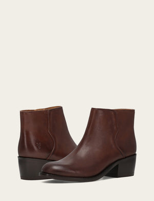 Carson 2 Piping Bootie - Saddle - Pair