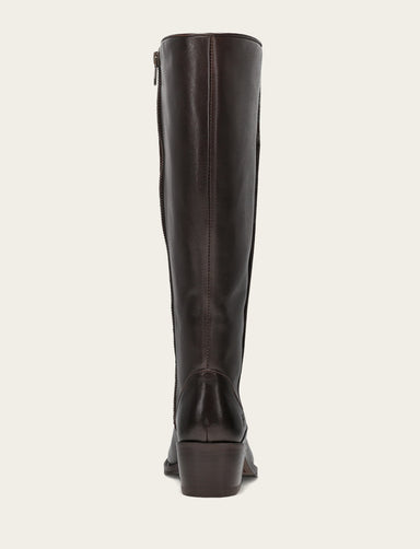 Carson 2 Piping Tall Wc - Dark Brown - Back