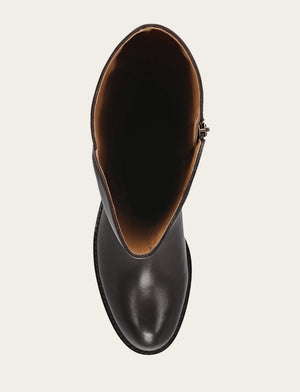 Carson 2 Piping Tall Wc - Dark Brown - Top Down