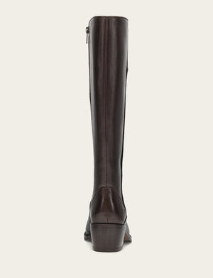 Carson 2 Piping Tall - Dark Brown - Back