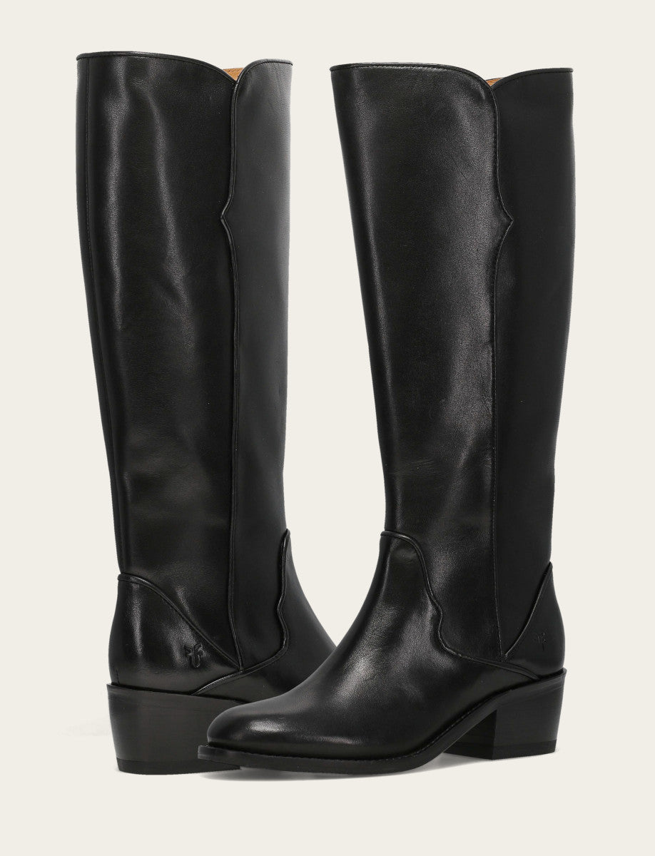 Carson 2 Piping Tall - Black - Pair