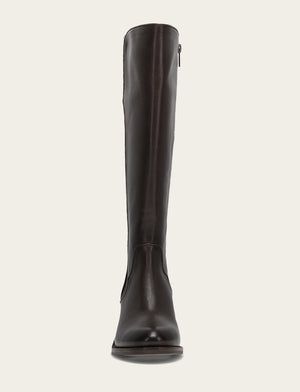 Carson 2 Piping Tall - Dark Brown - Front