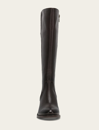 Carson 2 Piping Tall - Dark Brown - Front