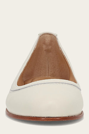Carson Ballet - White - Front