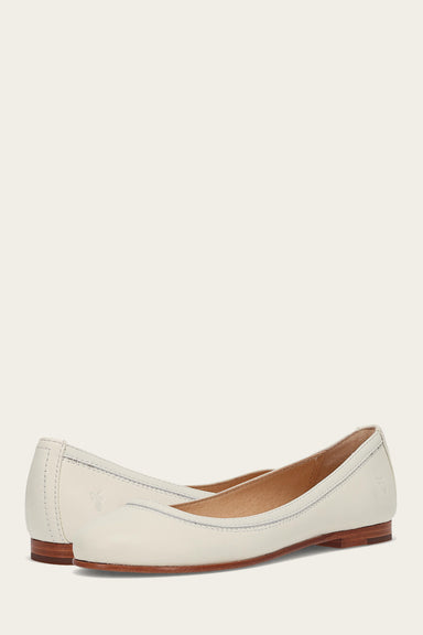 Carson Ballet - White - Pair