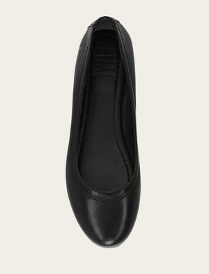 Carson Ballet - Black - Top Down