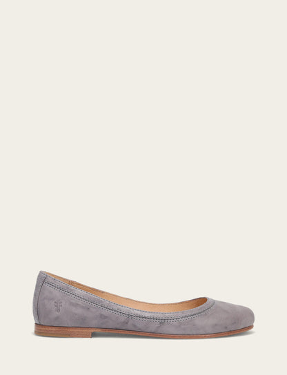 Carson Ballet - Steel Blue - Outside