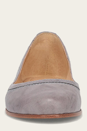 Carson Ballet - Steel Blue - Front