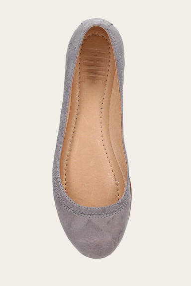 Carson Ballet - Steel Blue - Top Down