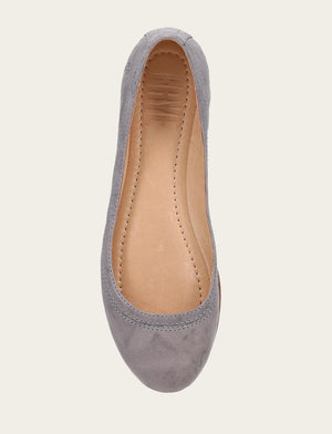 Carson Ballet - Steel Blue - Top Down