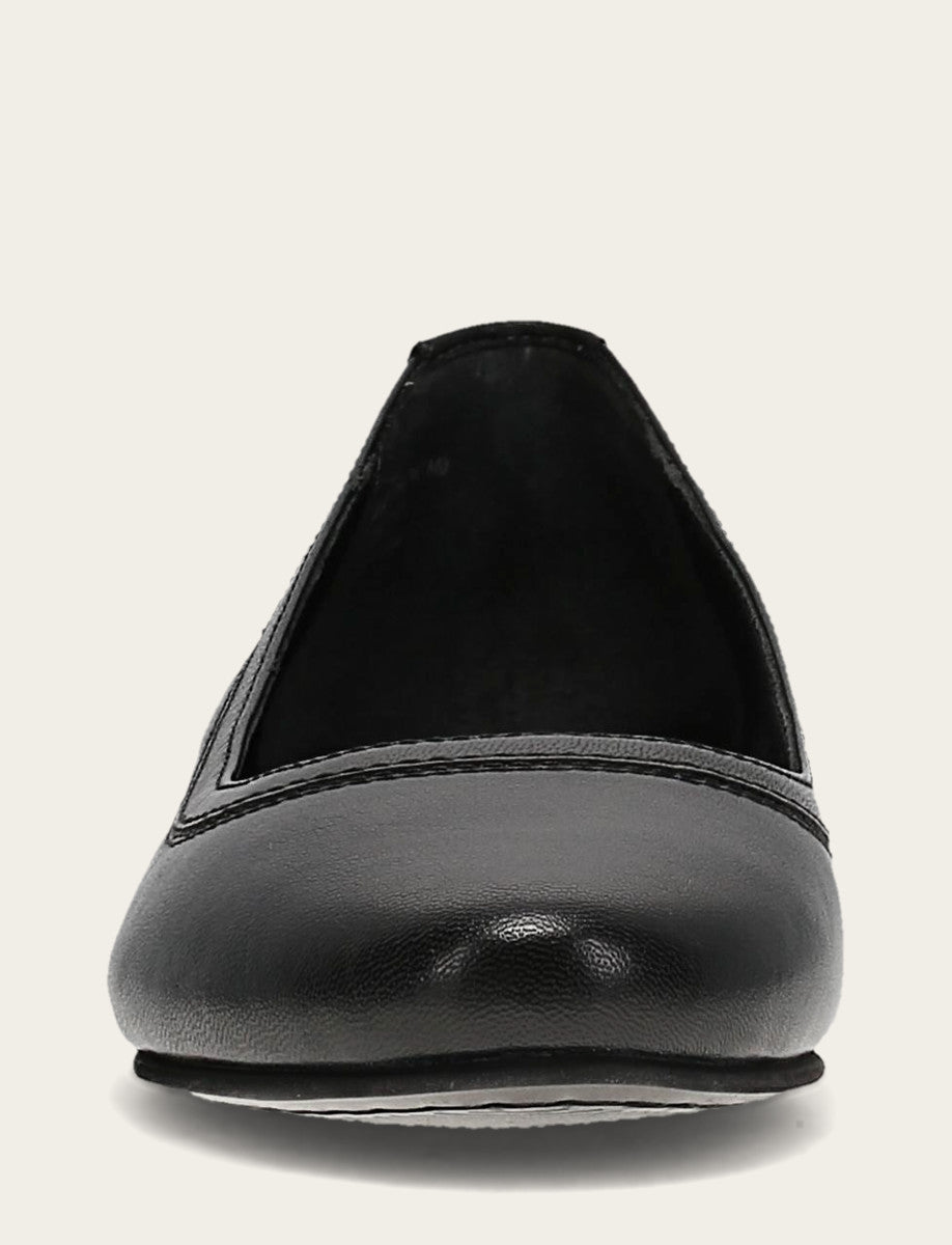 Carson Ballet - Black - Front