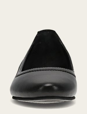 Carson Ballet - Black - Front