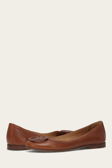Carson Logo Ballet - Cinnamon - Pair