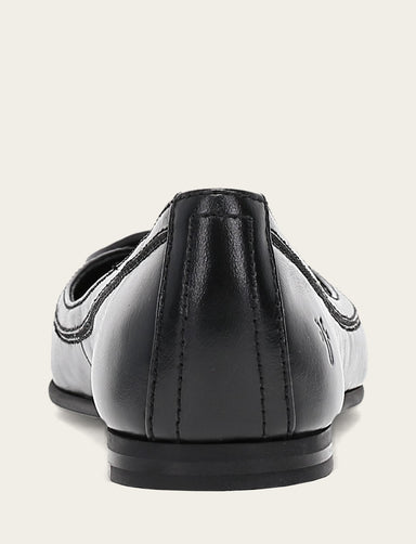 Carson Logo Ballet - Black - Back