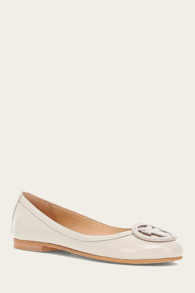 Carson Logo Ballet - Ivory - Hero