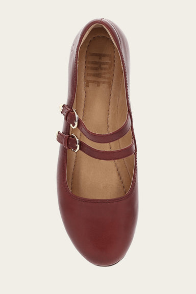 Carson Multi Mary Jane - Cranberry - Top Down