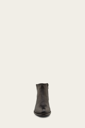 Carson Piping Bootie - Black - Front