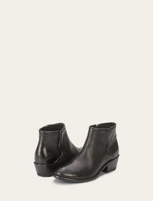 Carson Piping Bootie - Black - Pair