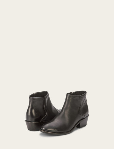 Carson Piping Bootie - Black - Pair