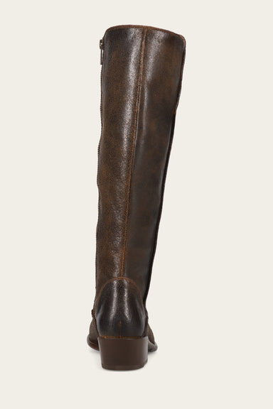 Carson Piping Tall Wc - Chocolate - Back