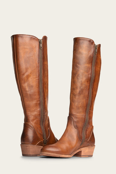 Frye carson sale piping tall boot