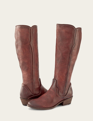 Carson Piping Tall - Redwood - Pair