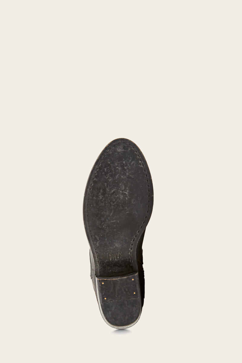 Carson Piping Tall - Antiqued Black - Sole