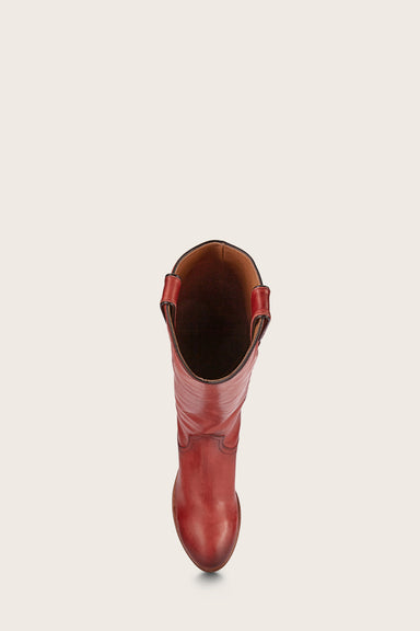 Carson Pull On - Crimson - Top Down