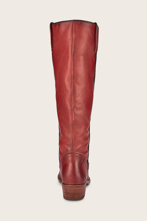 Carson Pull On - Crimson - Back