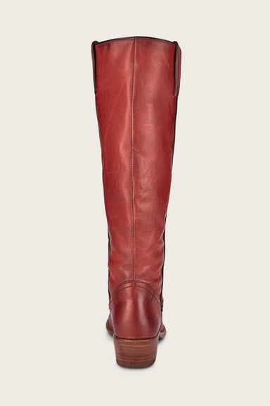 Carson Pull On - Crimson - Back