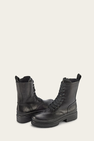 Chloe Combat - Black - Pair