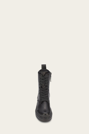 Chloe Combat - Black - Front