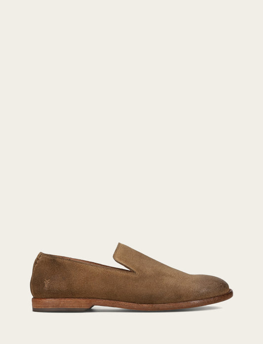 Chris Venetian - Ash Waxed Suede - Outside
