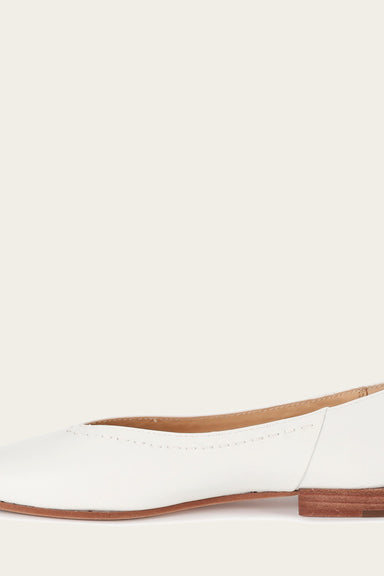 Claire Flat - White - Inside
