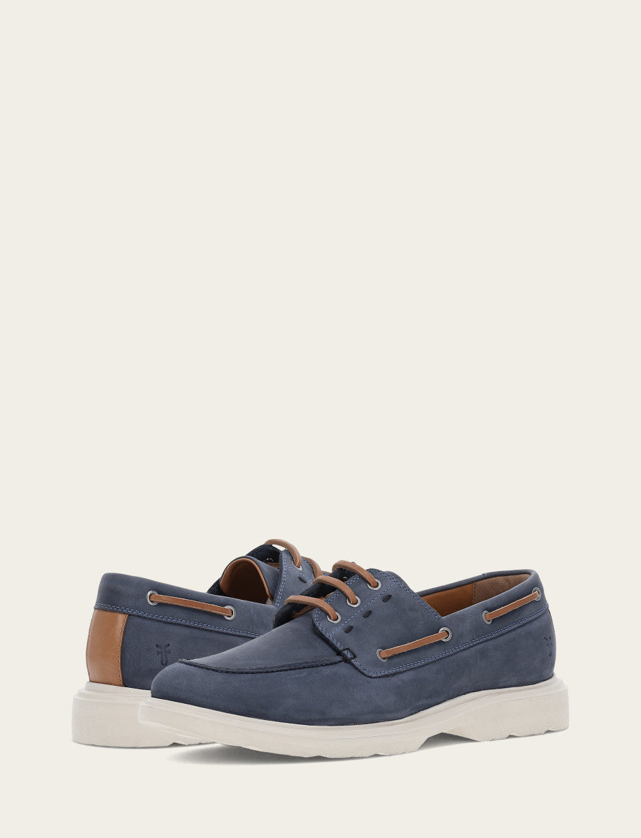 Connor Boat Shoe - Indigo - Pair