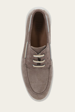 Connor Boat Shoe - Driftwood - Top Down