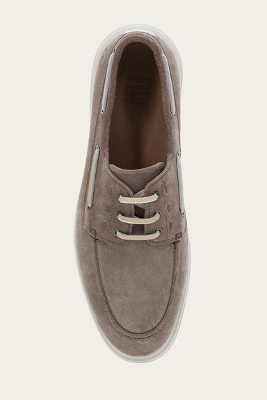Connor Boat Shoe - Driftwood - Top Down
